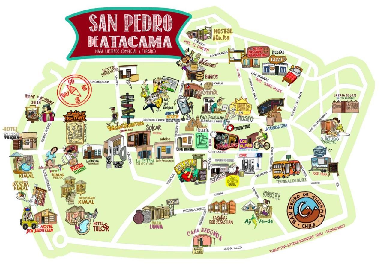 Posada Atacamena ซานเปโดร เด อาตากามา ภายนอก รูปภาพ